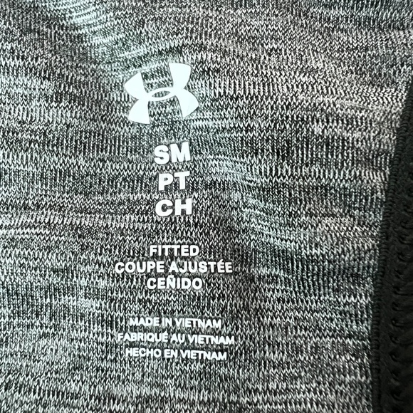 Under Armour Women's UA Reflect Mid Sports Bra Size Small Gray Adjustable Straps - Picture 3 of 7